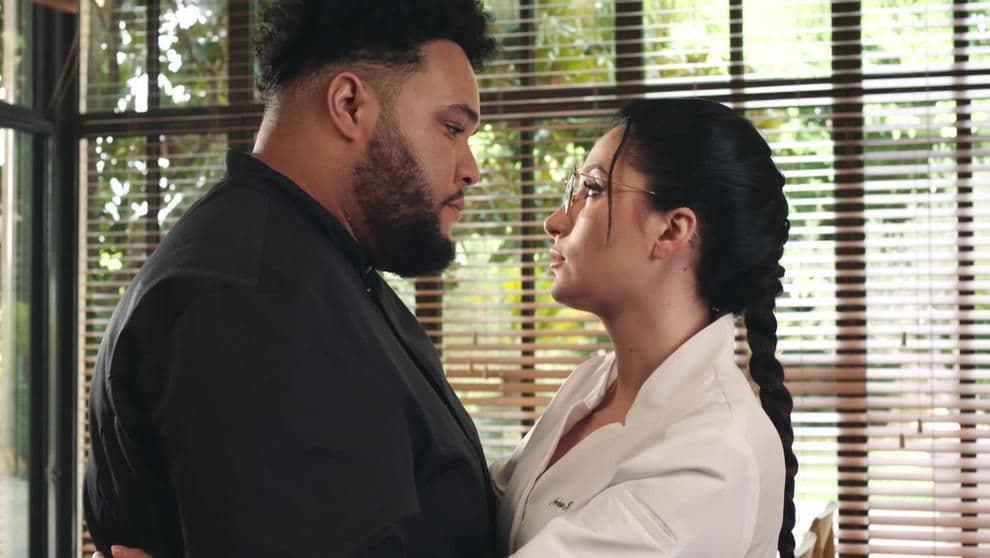 Catherine Davydzenka et Marvin Pellegrino